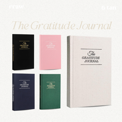 Forest Green Linen Gratitude Journals
