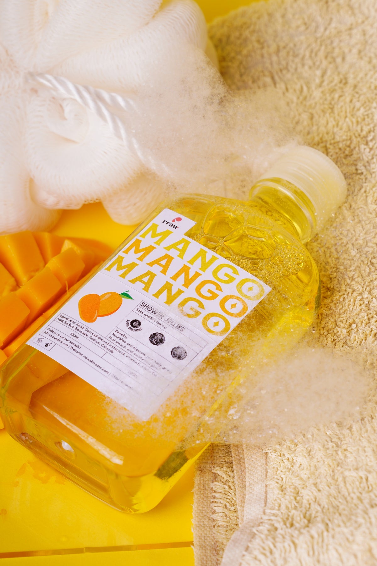 Mango Shower Jelly Body Wash Gel