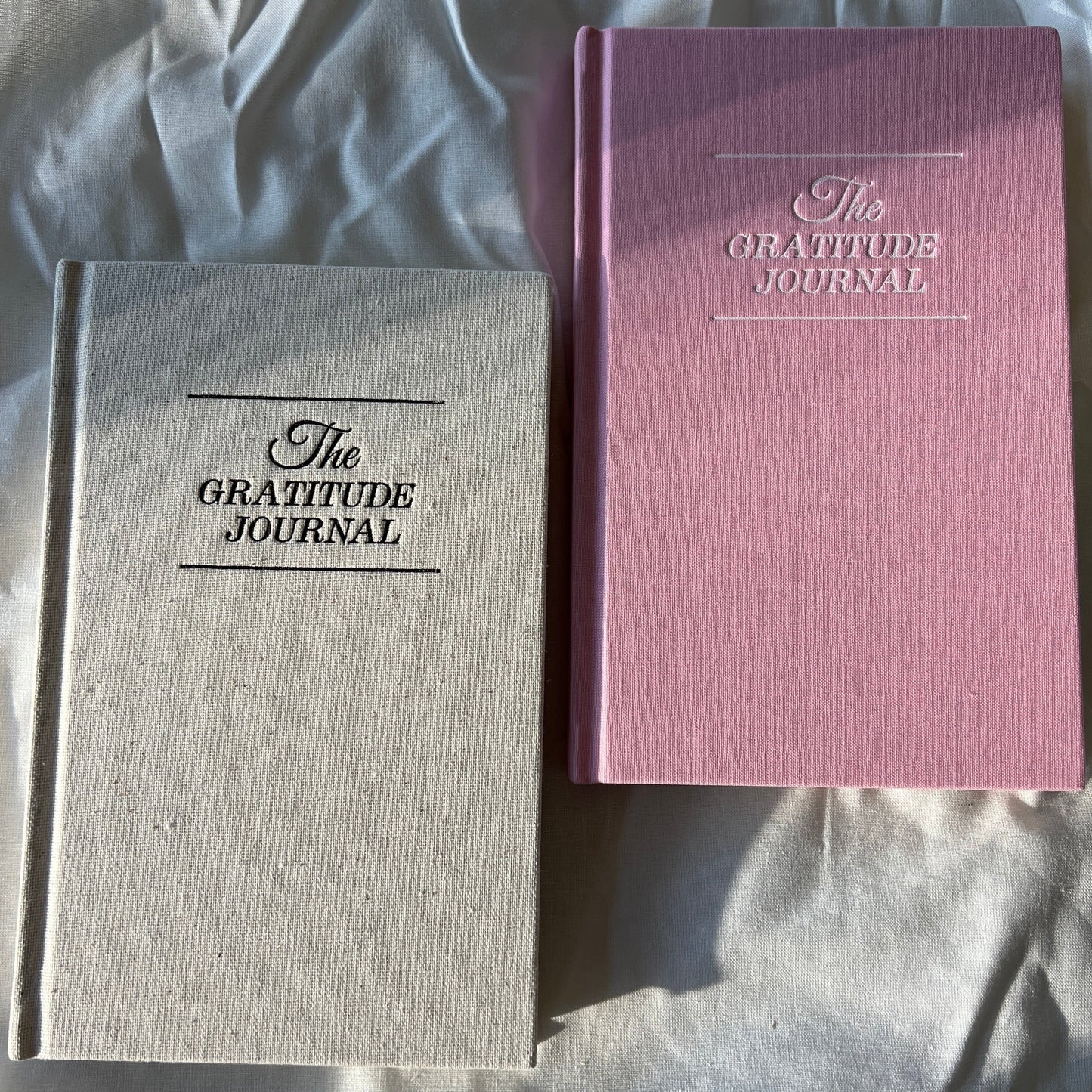 Black Linen Gratitude Journals