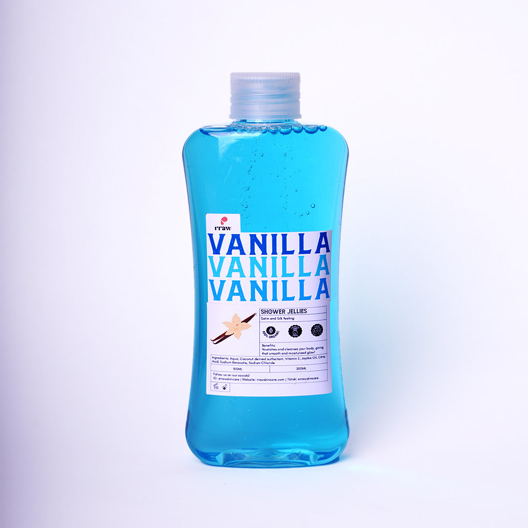 Vanilla Shower Jelly Body Wash Gel